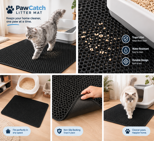 PawCatch Litter Mat